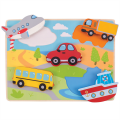 Bigjigs Toys Insertable Puzzle Vehicles